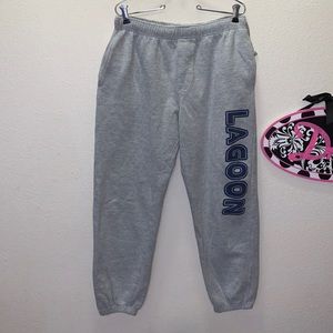 Cromer Resortwear Lagoon Park Utah grey jogger style sweatpants Pockets